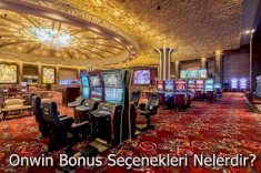 Onwin Bonus Seçenekleri Nelerdir?