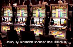 Casino Oyunlarından Bonuslar Nasıl Kullanılır?